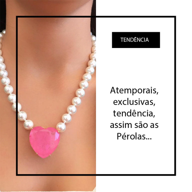 Pérolas tendência em Semijoias